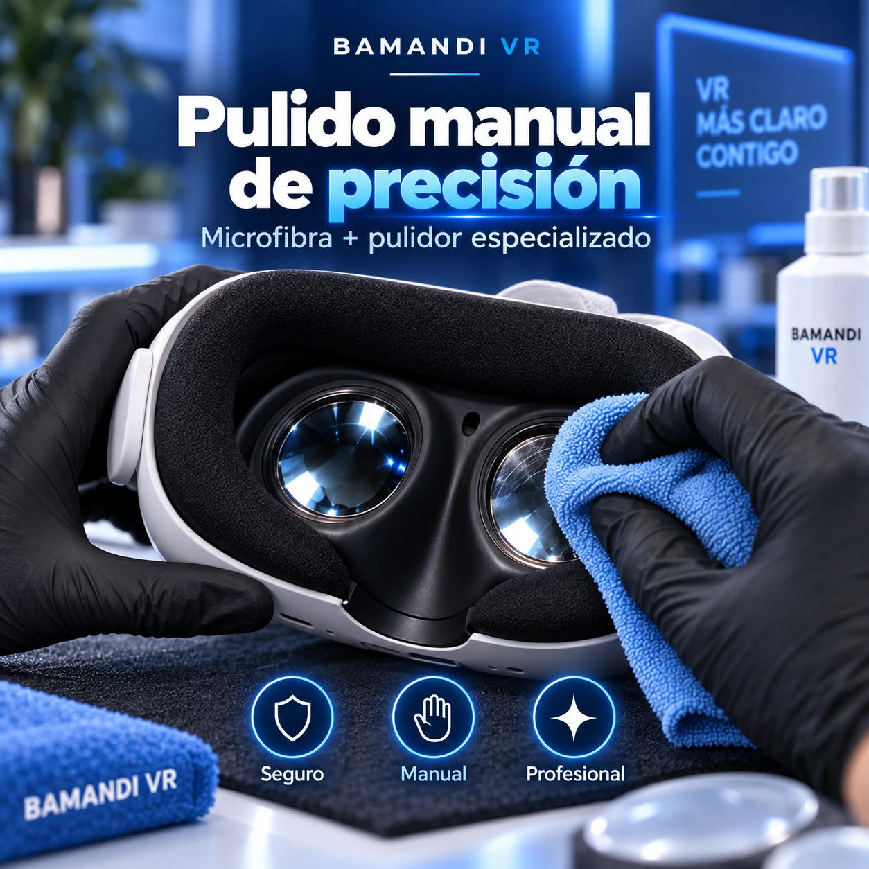Pulido manual de precisión